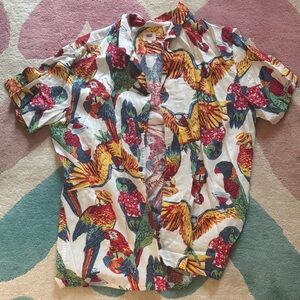 Levi’s Men’s Parrot Print Button Up